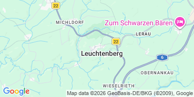 Karte Leuchtenberg