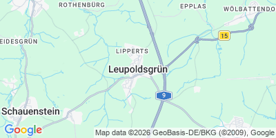 Karte Leupoldsgrün