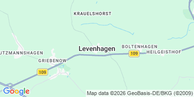 Karte Levenhagen