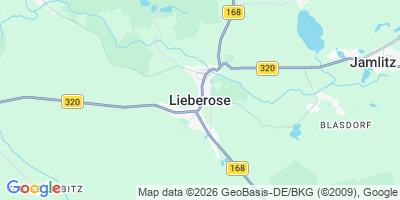 Karte Lieberose