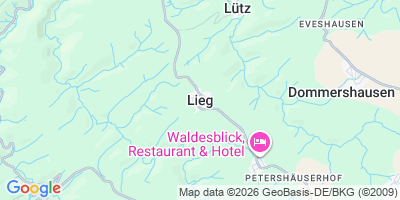 Karte Lieg