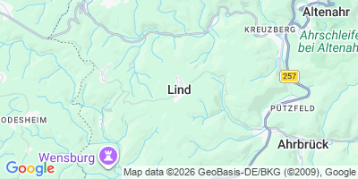 Karte Lind