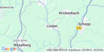 Karte Linden