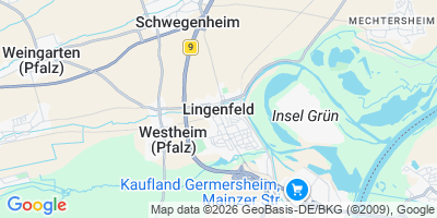 Karte Lingenfeld