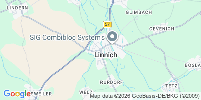 Karte Linnich
