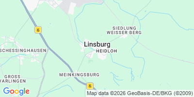 Karte Linsburg