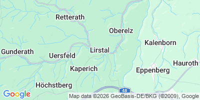 Karte Lirstal