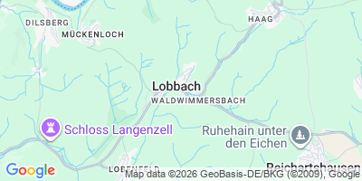 Karte Lobbach