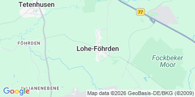 Karte Lohe-Föhrden