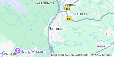 Karte Lohmar