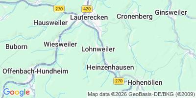 Karte Lohnweiler