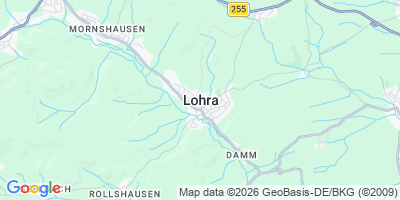 Karte Lohra