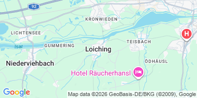 Karte Loiching
