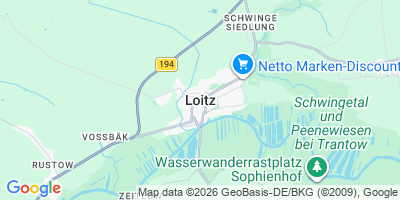 Karte Loitz