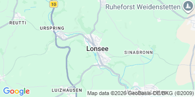 Karte Lonsee
