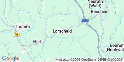 Karte Lorscheid