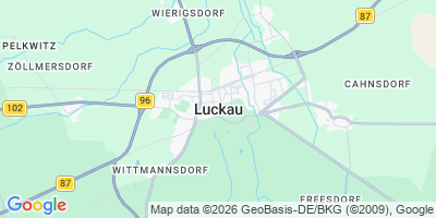 Karte Luckau