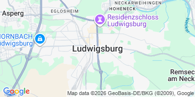 Karte Ludwigsburg