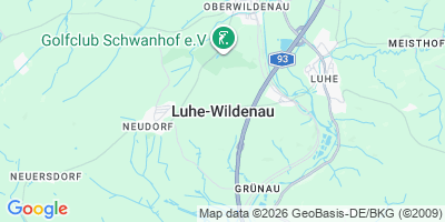 Karte Luhe-Wildenau