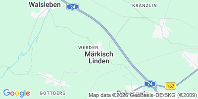 Karte Märkisch Linden