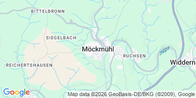 Karte Möckmühl