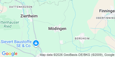Karte Mödingen