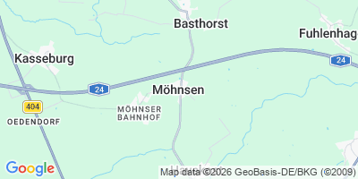Karte Möhnsen
