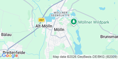 Karte Mölln