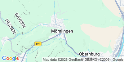 Karte Mömlingen