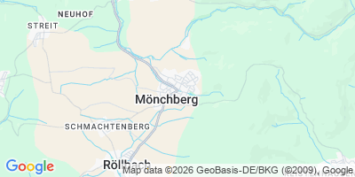 Karte Mönchberg