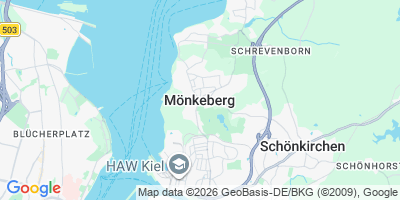 Karte Mönkeberg