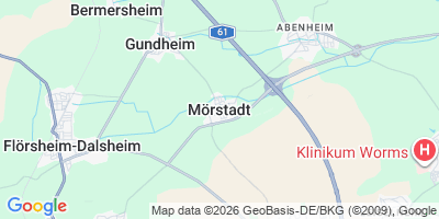 Karte Mörstadt