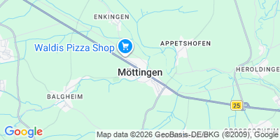 Karte Möttingen