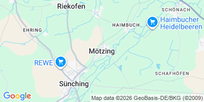 Karte Mötzing