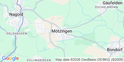 Karte Mötzingen