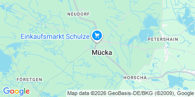 Karte Mücka / Mikow