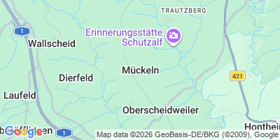 Karte Mückeln