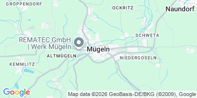 Karte Mügeln