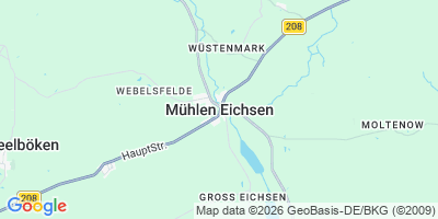 Karte Mühlen Eichsen