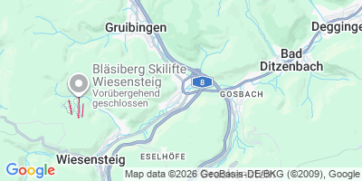 Karte Mühlhausen im Täle