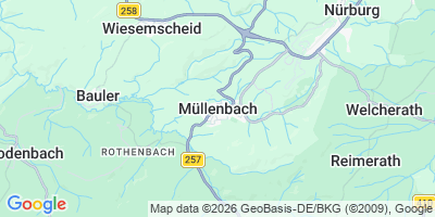 Karte Müllenbach