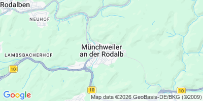 Karte Münchweiler an der Rodalb
