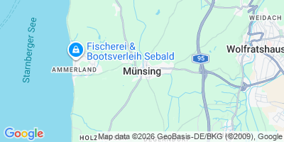 Karte Münsing