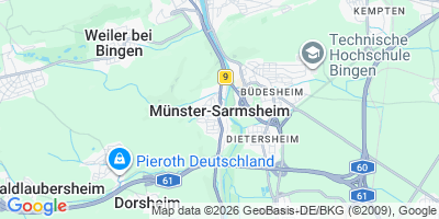 Karte Münster-Sarmsheim