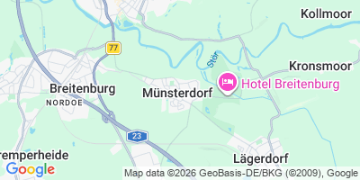Karte Münsterdorf