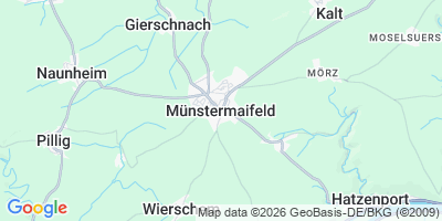 Karte Münstermaifeld, Stadt