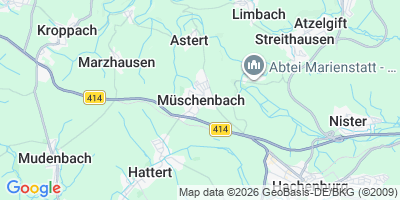Karte Müschenbach