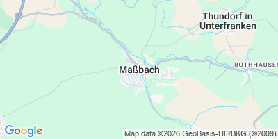 Karte Maßbach