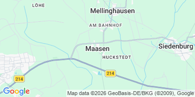 Karte Maasen