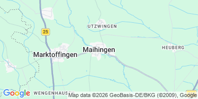 Karte Maihingen